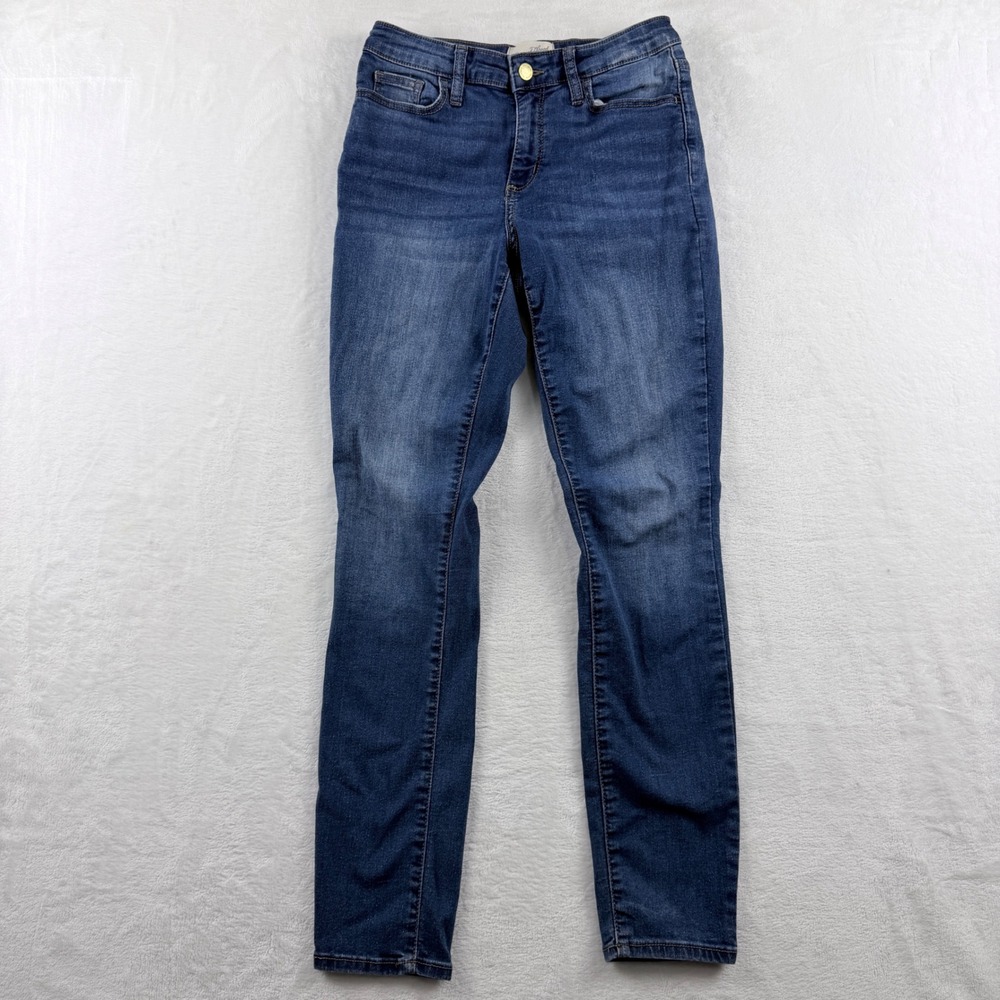 Universal Thread Jeans Mid Rise Skinny Blue Denim 2/26R